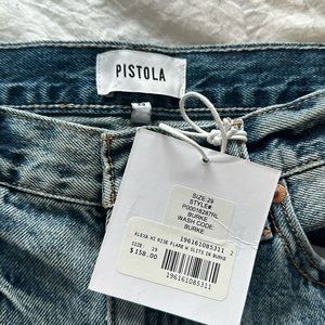 Alexa Hi Ride Flare with Slits in Burke